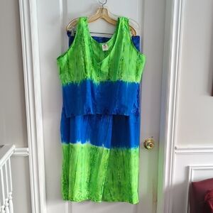 Summer Cover Up Wrap Pants And Matching Top